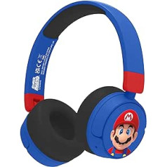 OTL Technologies SM1001 Super Mario Wireless Kids austiņas — zilas