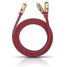 Oehlbach NF 20563 Y-Adaptor Cable RCA/2RCA cable 3 m Purple