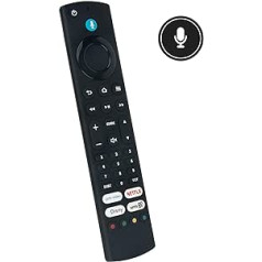 CT-8566 VINABTY Replacement Voice Remote Control for Toshiba TV 43UF3D63DAX TV/TCL TV 50CF630 55CF630 CT8566