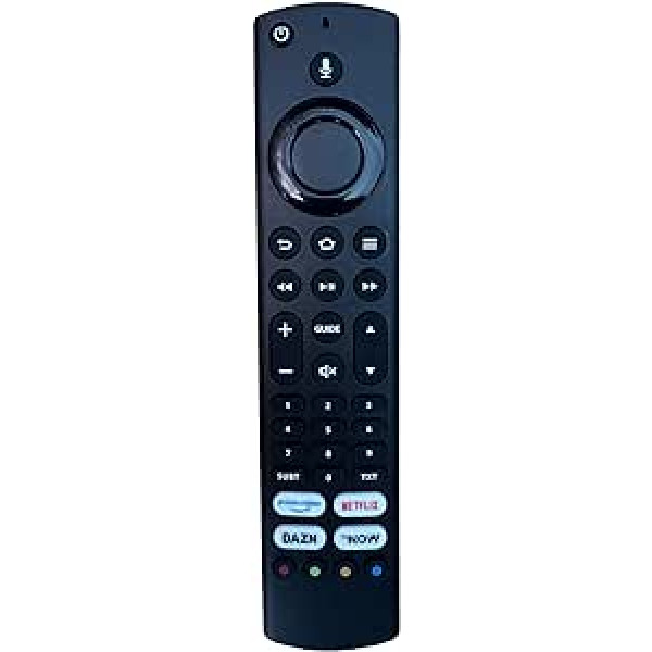 ALD187R rezerves tālvadības pults Grundig Vision Fire TV Edition — nav nepieciešama programmēšana 55GUB7065 55GUB7066 65GUB7060 65GUB7062 43VOE71 55VOE71 65VOE71 55VLX7020 (nav balss funkcijas)