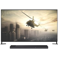 Sony BRAVIA XR-85X95L Mini LED 4K HDR Google televizors HT-A7000 7.1.2 kanālu Dolby Atmos skaņas josla, melna