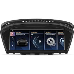 Android 13 automašīnas radio 8,8 collu skārienekrāns BMW 3/5 sērijas E60/E61/E90/E91/E92 (2005-2010) ar CCC, Multimedia Car Radio atbalsta Apple Carplay, Android Car, Mirror Link, 8G + 256G