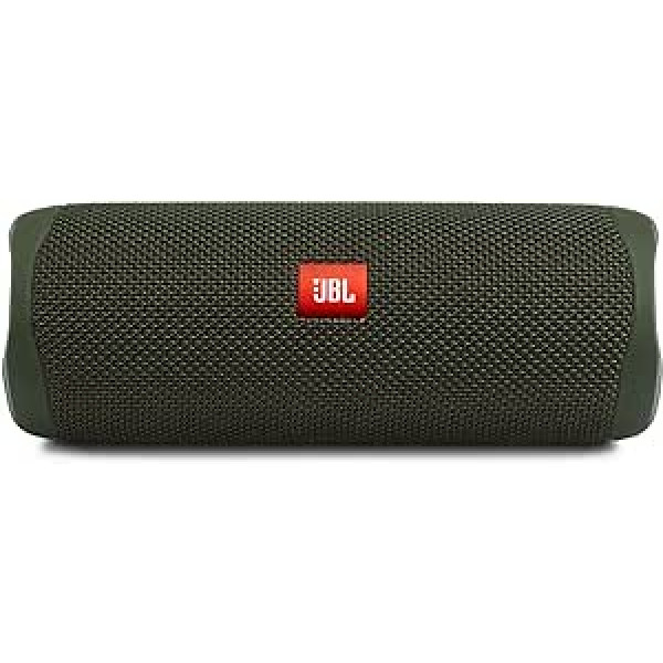 JBL FLIP 5 ūdensizturīgs portatīvais Bluetooth skaļrunis — zaļš