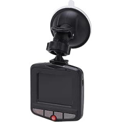 Dpofirs Dash Cam 1080P Full HD automašīnas kamera, paneļa kameras video ierakstītājs, 170° priekšējā automašīnas kamera, atbalsts 360° pagriešanai, cilpas ierakstīšana