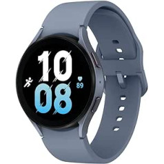 Samsung Galaxy Watch5 Round LTE viedpulkstenis Wear OS fitnesa pulkstenis fitnesa izsekotājs 44 mm Sapphire (vācu versija)