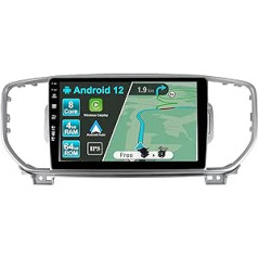 JOYX Android 12 IPS automašīnas radio, kas paredzēts Kia Sportage4 KX5 (2016-2018) - [4G+64G] - Integrēta DSP/Carplay/Android automašīna - LED kamera + mikrofons - DAB stūre 4G WiFi 360 kamera Fast Boot BT AHD - 9 collu 2