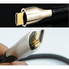 REALMAX® - UK REALMAX®-1216-2 HDMI-Kabel, 2m, Braided, Stück: 1
