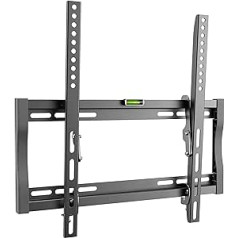 RICOO TV Wandhalterung Fernseher Flach Slim Neigbar für 23-42 Zoll, Universal TV Halterung N2944, Fernsehhalterung für Wand, Wandhalterung Fernseher 32 Zoll, bis 30 Kg ar maks. VESA 400x400 mm