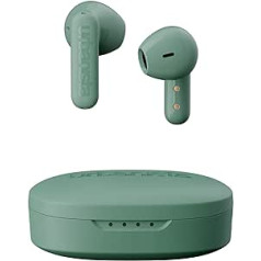 Urbanista Copenhagen In Ear Kopfhörer kabellos Bluetooth 5.2 ar trokšņu slāpēšanas mikrofonu, 32 Std. Spielzeit, IPX4 True bezvadu austiņas, TWS austiņas un USB C korpuss, Salbeigrün