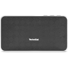 Technisat Bluspeaker FL 200 (10 W, ideāli piemērots ceļojumiem, akumulatora darbības laiks 2,5 h kompaktais Bluetooth skaļrunis — melns/sudrabs