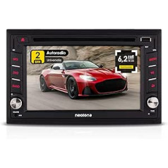 DVD auto radio DIN 2/ GPS / Navigācija (jaunākās kartes) / Skārienekrāns/ BLUETOOTH / USB līdz 32GB / MicroSD / CREATONE V-336DG