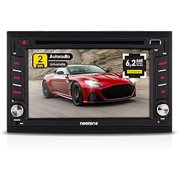 DVD auto radio DIN 2/ GPS / Navigācija (jaunākās kartes) / Skārienekrāns/ BLUETOOTH / USB līdz 32GB / MicroSD / CREATONE V-336DG