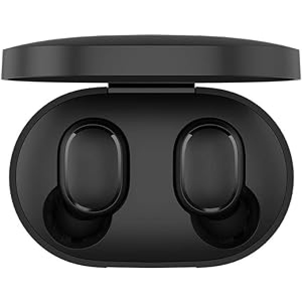 Xiaomi Redmi Buds Essential, HD skaņas kvalitāte, Bluetooth 5.2, 18 stundu akumulatora darbības laiks, IPX4 ūdensizturīgs, mono/stereo režīms, spēles režīms, skaidrs zvans (melns)