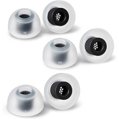 AZLA SednaEarfit MAX tālrunim Galaxy Buds2 Pro Phantom Black / 3 pāri (M/ML/L)