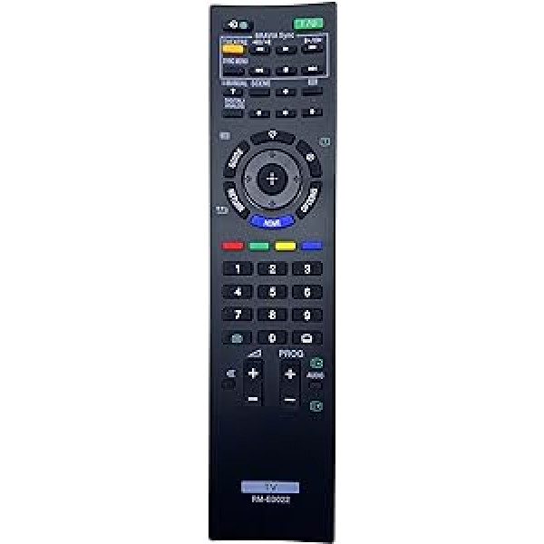 Leankle Remote Control for Sony TV KDL-22EX302 / 26EX301 / 26EX302 / 32BX300 / 32BX400 / 32EX301 / 32EX302 / 32EX401 / 32EX402 / 32NX500 / 37EX40BX400000000000 / 40EX4 01/ 40EX402/ 40NX500