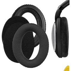 Geekria rezerves ausu spilventiņi priekš Sennheiser HD598 HD598SE HD598CS HD598SR Austiņas Ausu spilventiņi Ausu uzgaļu remonta daļas (melnas)