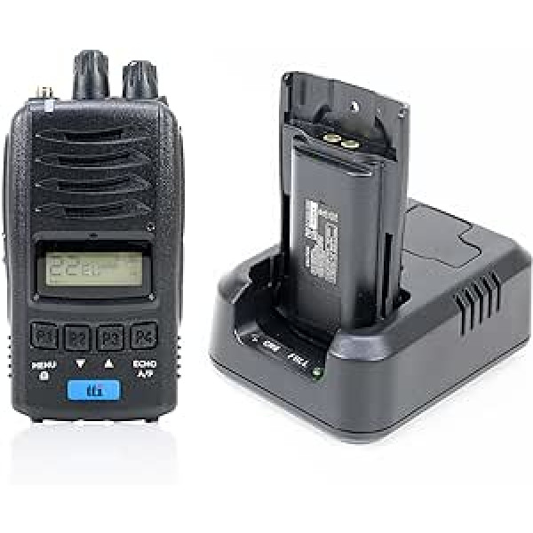 CB TTi TCB-H100 radio un TTI AK-H100 piederumu komplekts