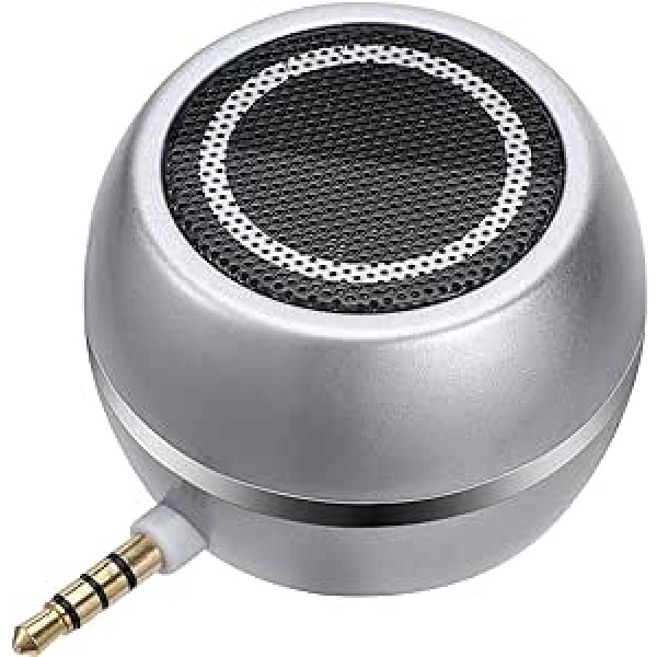 Bestcool mini skaļrunis, bezvadu portatīvais skaļrunis, 3 W uzlādējams mini līnijas ieejas skaļrunis, mobilā tālruņa skaļrunis ar 3,5 mm Aux audio spraudni priekš iPhone, iPad, iPod, planšetdatoriem, datora