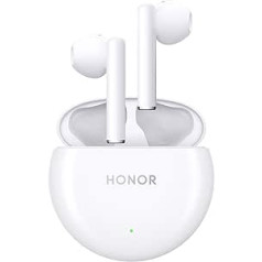 HONOR Earbuds X5, 27 Ore Bluetooth Listening, Bluetooth 5.2 austiņas ar mikrofonu, IPX4 Bluetooth in-ear austiņas, Bianco