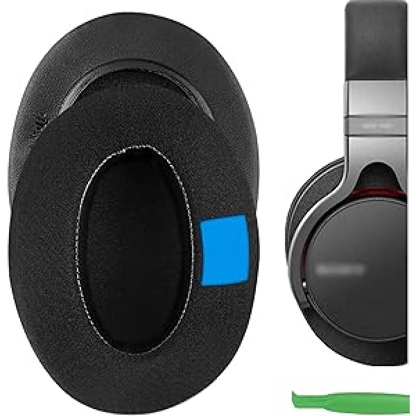 Geekria Sport Cooling Gel rezerves ausu spilventiņi Sony MDR-1ABT, MDR-1RBT, MDR-1RNC austiņām, ausu spilventiņi, ausu spilventiņu pārmaiņa (īpaši biezi)