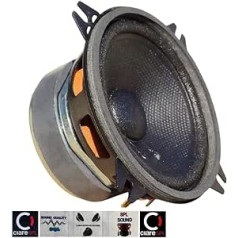 1 MIDRANGE CIARE CM100 cm 100 Speakers of 10.00 cm 100 mm 4 Inch with 60 Watt RMS and 150 Watt Max with Impedance 4 Ohm Sensitivity 89 dB for Car, 1 Piece + 5 Free Stickers