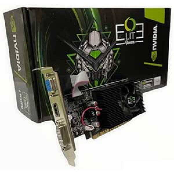 Išleidžiamasis kompiuteris GeForce GT 730 2GB DDR3 vaizdo plokštė žemo profilio, skirta HTPC kompaktiškam ir žemo profilio su ventiliatoriumi, yra laikiklio priedas I/O