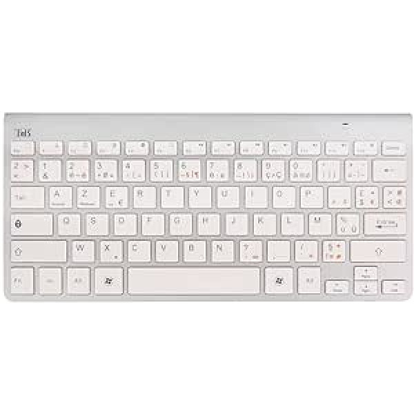 NB T' KBBTPC1 Bluetooth 3.0 Tastatur for PC Silber