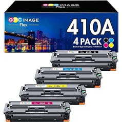 GPC Image Flex 410A, saderīgs ar HP MFP M477fdw toneri, HP 410A 410X, HP Color Laserjet Pro MFP M477fdn M452nw M377dw M452dn M452dw M477dw M477nw