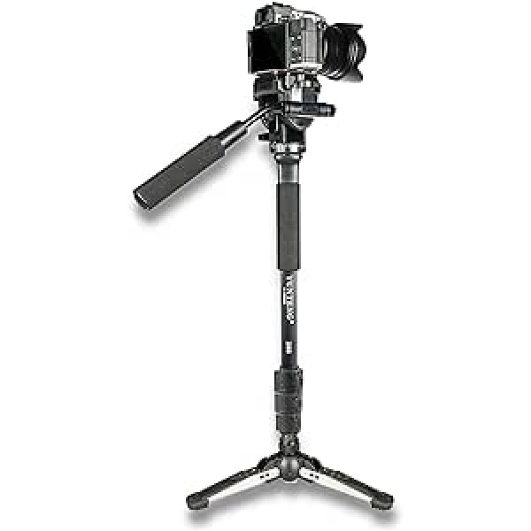 Yunteng VCT-288 Monopods fotografēšanai un video ar rotējošu pamatni