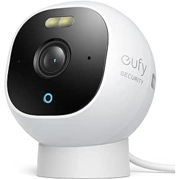 eufy Security Solo OutdoorCam C22, All-in-One īpatnējā kamera für Außenbereiche, ar 1080p Auflösung, Gebührenfreie Nutzung, IP67 Wasserschutz (Generalüberholt)