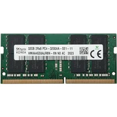 Hynix 32GB DDR4 PC4-25600 3200MHz 260pin SODIMM RAM atmiņa