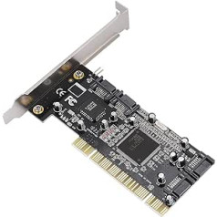 PCI–4 portu SATA RAID kontrollera kartei, PCI–SATA kontrollera kartei, 4 portu SATA 1.0 PCI kartes operētājsistēmai Linux Windows 98SE 2000 XP NT 4.0 XP 64 bitu Vista Netware OS