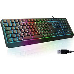 KLIM Chroma Tastatur Gamer AZERTY Französisch USB