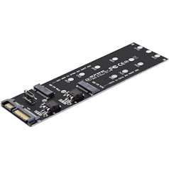 NFHK Oculink SFF-8612 8611 to U.2 Kit M-Key to NVME PCIe SSD and NGFF to SATA Adapter for Motherboard