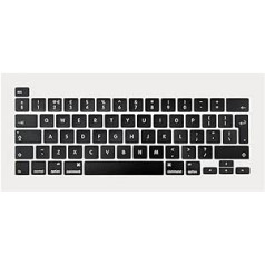 ICTION UK tastatūras nomaiņas taustiņu uzgaļu komplekts QWERTY priekš MacBook Pro Retina 13