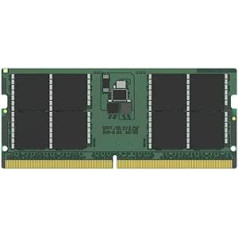 Kingston ValueRAM 64GB 5200MT/s DDR5 Non-ECC CL42 SODIMM (Kit of 2) 2Rx8 KVR52S42BD8K2-64 Laptop Memory