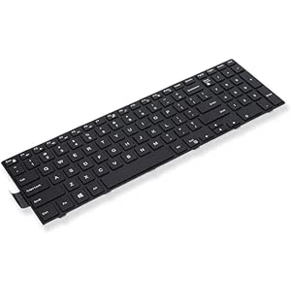 Datora tastatūras nomaiņas tastatūra, kas piemērota Dell Inspiron 15 3000/15 5000/17-5000/5547/3542 klēpjdatora 101 taustiņu tastatūras nomaiņai