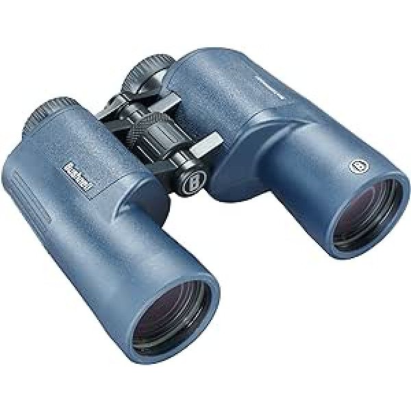 Bushnell Unisex Adult 7x50 Waterproof Binoculars H2O Porro Binoculars Waterproof 7x50 Dark Blue 7x50mm