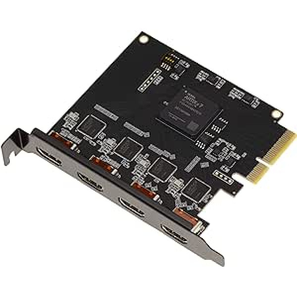 PCIe karte HDMI straumēšanai, vienlaikus saglabā līdz 4 straumēm bez saspiešanas, atbalsta HD un 4K