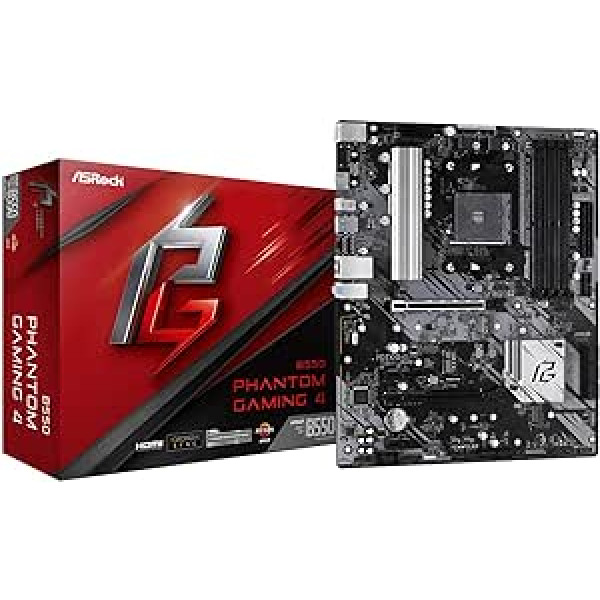 Asrock B550 Phantom Gaming 4 ligzda AM4 ATX AMD B550