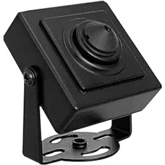 WiTi 3000TVL 1080P Mini AHD Camera, Small CCTV Cube, 36 x 36 mm 3.7 mm Hole Lens, 2MP BNC Cameras, Works with AHD DVR XVR Analogue Security Surveillance System Coaxial Transmission