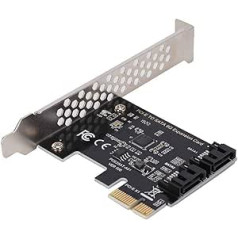 VBESTLIFE PCI-E kartes PCI Express uz SATA 3.0 2-portu SATA III 6Gbps paplašināšanas adaptera kartes