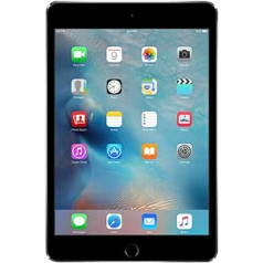2015 Apple iPad Mini 4 (7.9-zoll, Wi-Fi + Cellular, 16GB) - Space Grau (Generalüberholt)