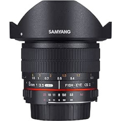 Samyang 8mm F3.5 CS II objekts Anschluss Pentax K