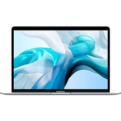 2020. gada Apple MacBook Air ar 1,1 GHz Intel Core i3 (13 zoll, 8 GB RAM, 256 GB SSD kapazität) (QWERTY angļu valodā) Silber (Generalüberholt)