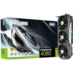 Zotac Karta graficzna Gaming GeForce RTX 4080 Trinity 16GB GDDR6X (ZT-D40810D-10P)