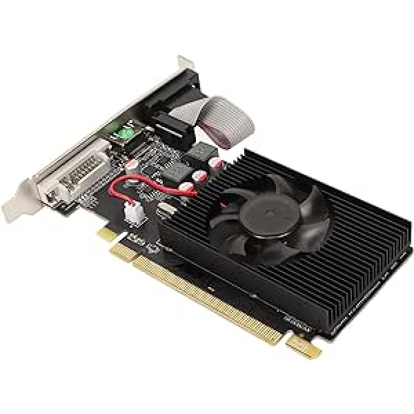 Dpofirs for AMD for Radeon HD 7450 grafikas karte, 2G 64bit DDR3 grafikas karte ar PCI Express X16 3.0, HDMI, DVI, VGA, datora grafikas karte biroja galddatoram