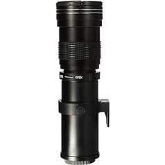 Hersmay 420-800mm F/ 8.3-16 Zoom Super Telezoom Objektiv Tālummaiņas objekts Nikon D7500 D850 D3400 D7200 D5300 D3000, D3100, D5600, D5000, D700, D5600, D5000, D700, D6DS0 Kameras, D8DS0, D305