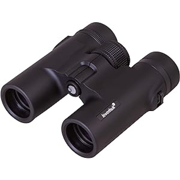 Levenhuk Karma Base 8x32 Compact Travel Binoculars with Close Focus for Bird Watching, Hiking and Outdoor Activities