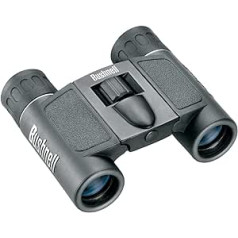 Bushnell Powerview 8x21 Compact Folding Roof Prism Binocular - Black